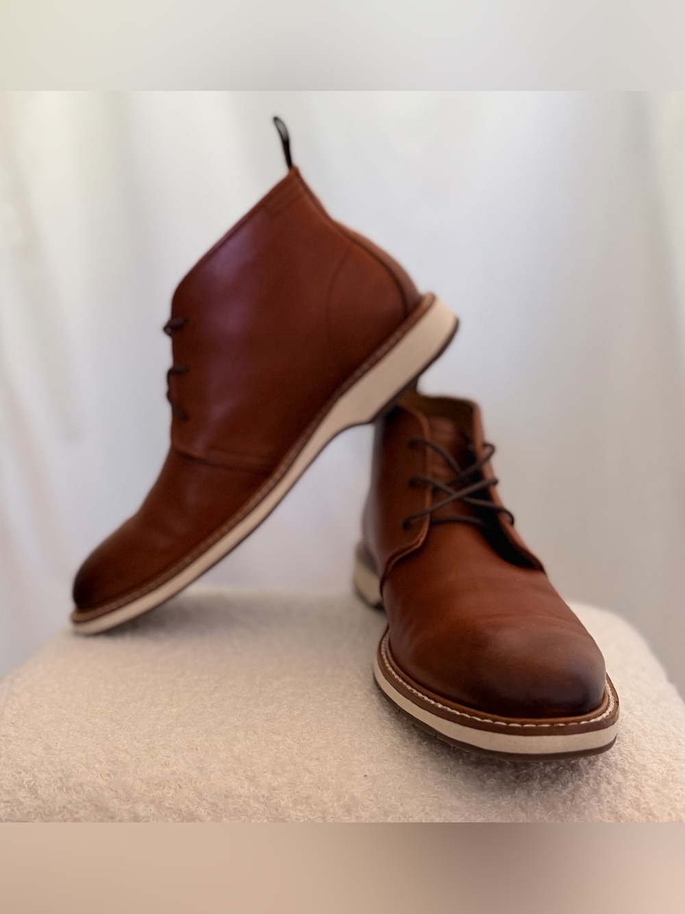 Cole Haan Morris Leather Chukka Boot in British Tan